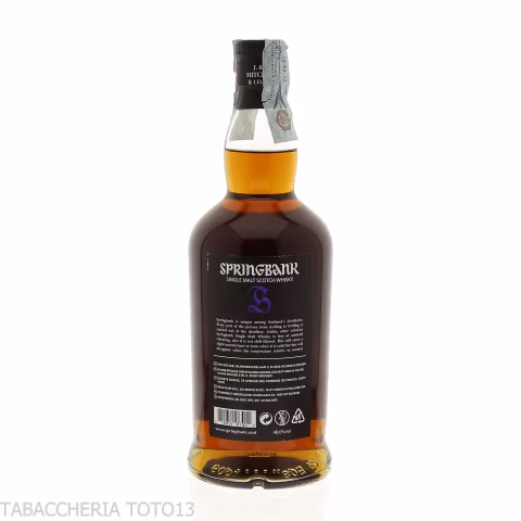Springbank 18 Y.O. Single Malt Vol.46% Cl.70 - Licores