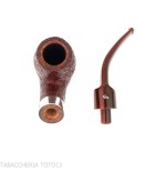 Peterson Irish Harp XL90 bent billiard sandblasted fishtail-Peterson