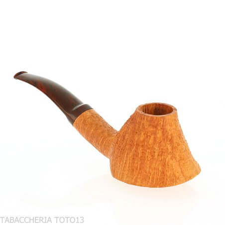 Demua pipa forma Vulcano radica chiara sabbiata-Demua