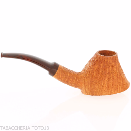 Demua pipa forma Vulcano radica chiara sabbiata-Demua