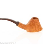 Demua pipa forma Vulcano radica chiara sabbiata-Demua
