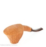 Pipe Demua en forme de volcan, bruyère claire sablée-Demua
