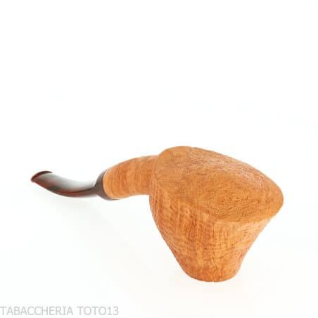 Demua pipa forma Vulcano radica chiara sabbiata-Demua