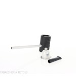 Tsuge Capito Metall schwarzer Dornbusch - Tabakpfeifen