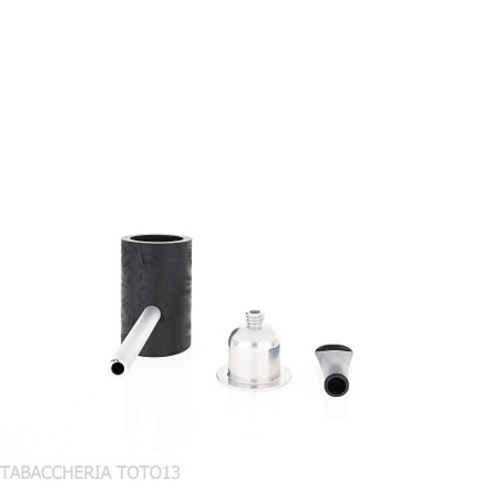 Tsuge Capito Metall schwarzer Dornbusch - Tabakpfeifen