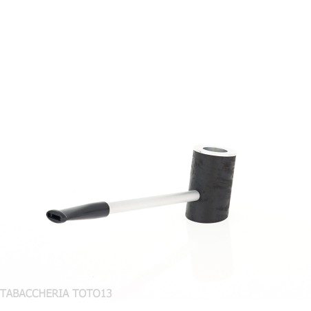 Tsuge Capito Metall schwarzer Dornbusch - Tabakpfeifen