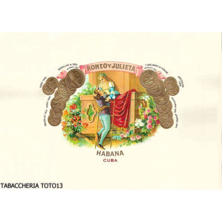 Habanos s.a. confezione 7 adesivi di marchi cubani Tabacalere - Accessori Per Sigari