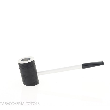 Tsuge Capito Metal brezo negro - Pipas de Tabaco