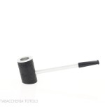 Tsuge Capito Metal brezo negro - Pipas de Tabaco