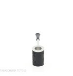 Tsuge Capito Metall schwarzer Dornbusch - Tabakpfeifen