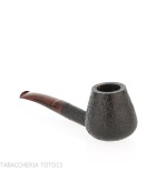 Demua Brandy-Pfeife aus schwarz sandgestrahltem Bruyèreholz-Demua