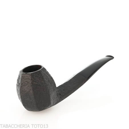 Pipa octogonal Demua con panel en brezo negro arenado-Demua