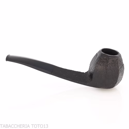 Demua pipa forma Panel ottagonale radica sabbiata nera-Demua