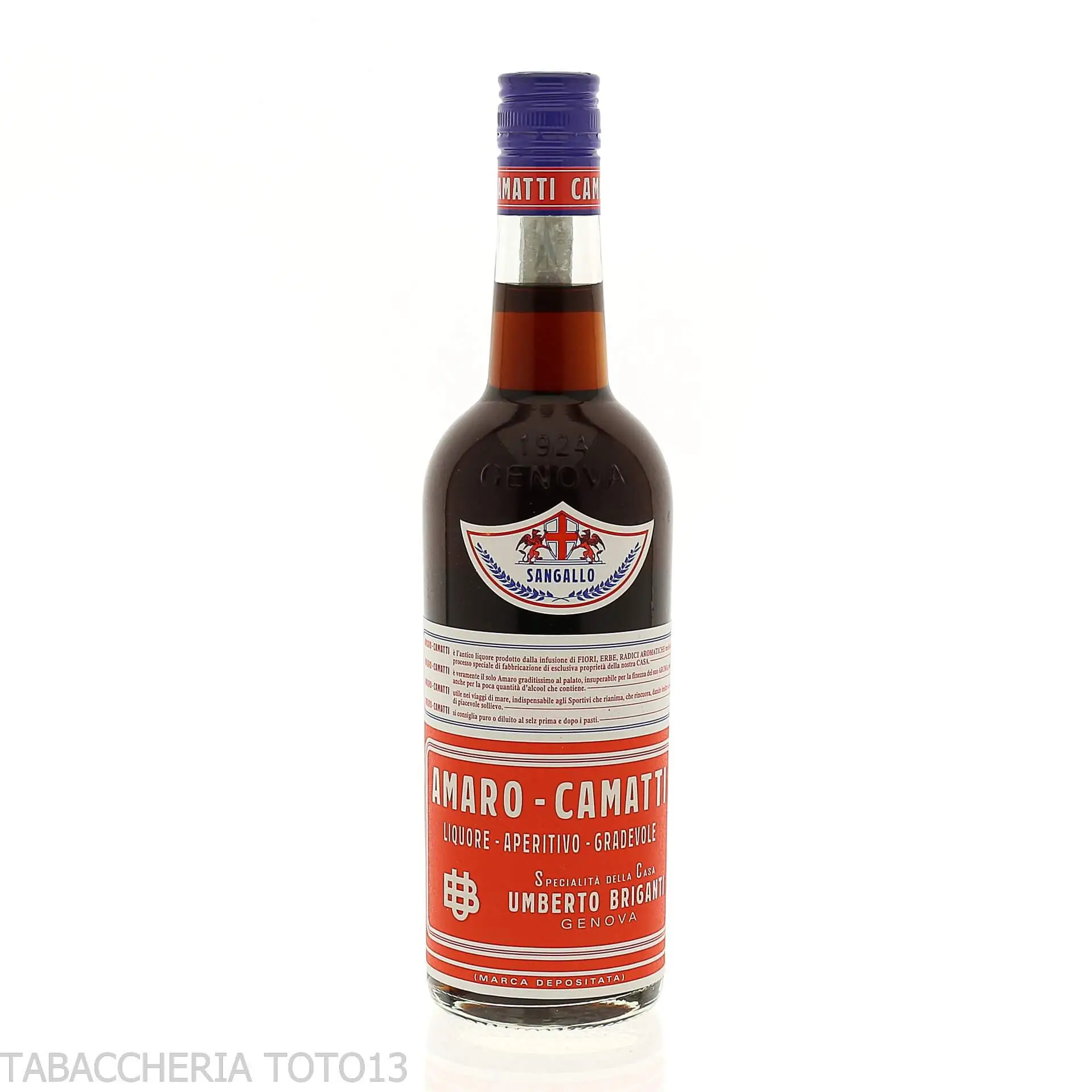 Camatti Amaro Vol.20% Cl.70 - Distillati