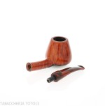 Pipe Demua en bruyère polie, forme Brandy-Demua
