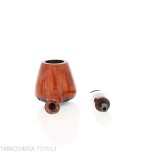 Pipa Demua con forma de Brandy en brezo pulido-Demua