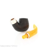Peterson Rosslare Royal Irish bent billiard 221 sandblasted-Peterson