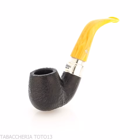 Peterson Rosslare Royal Irish bent billiard 221 sandblasted-Peterson