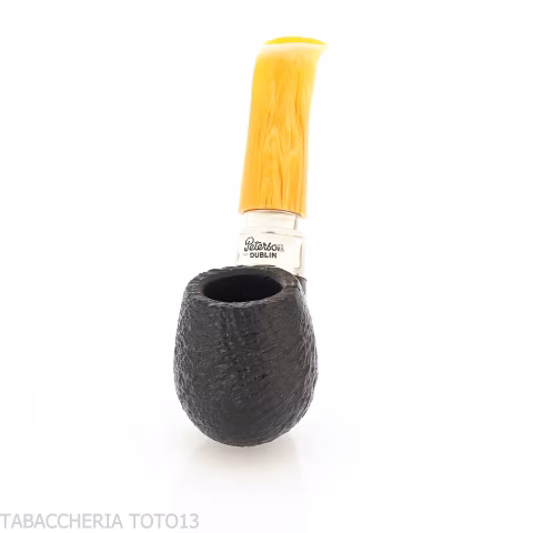 Peterson Rosslare Royal Irish bent billiard 221 sandblasted-Peterson