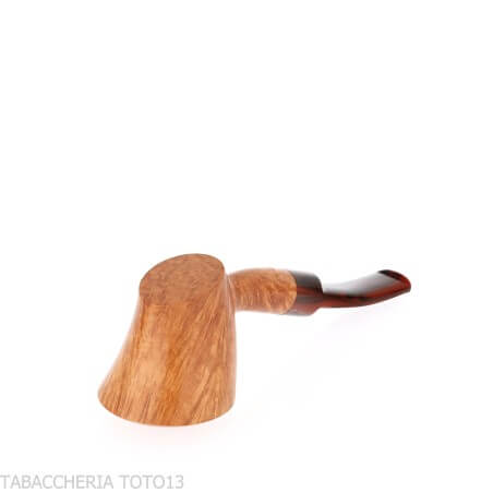 Demua-Pfeife, Kirschholz- oder Ballerina-Form, poliertes Bruyèreholz-Demua