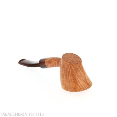 Demua-Pfeife, Kirschholz- oder Ballerina-Form, poliertes Bruyèreholz-Demua