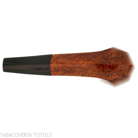 Pipa octogonal Demua de brezo oscuro pulido-Demua