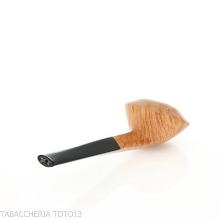 Demua Bulldog Cutty Pipe, Polished Briar-Demua