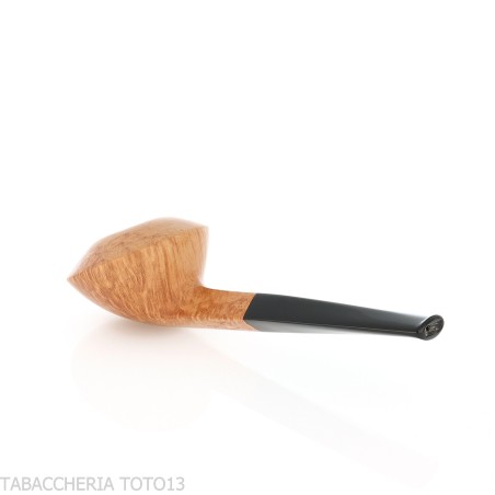Demua Bulldog Cutty Pipe, Polished Briar-Demua