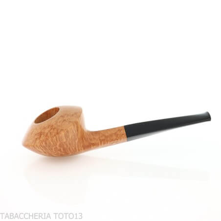 Demua Bulldog Cutty Pipe, Polished Briar-Demua