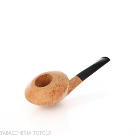 Demua Bulldog Cutty Pipe, Polished Briar-Demua