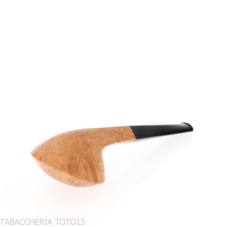 Demua Bulldog Cutty Pipe, Polished Briar-Demua