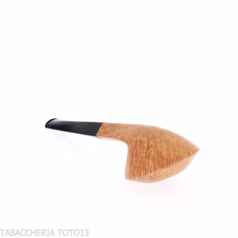 Demua pipa forma Bulldog Cutty radica lucida-Demua
