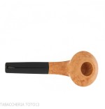 Demua Bulldog Cutty Pipe, Polished Briar-Demua