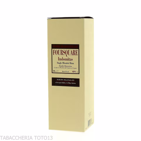 Foursquare Indomitas Double Maturation Vol.62% Cl.70-Rum