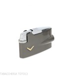 Briquet Ronson Mini Varaflame V doré sur chrome foncé satiné - Briquets - Métal