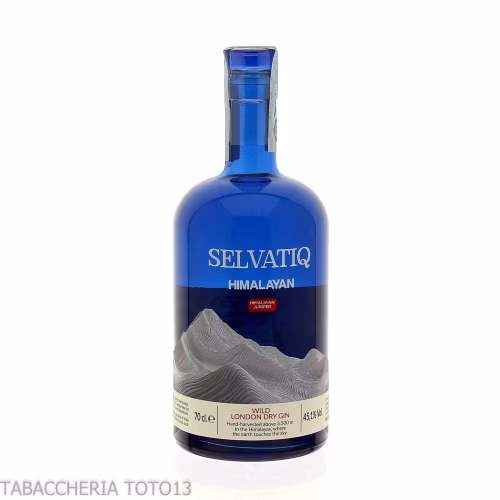 Selvatiq Himalayan Gin Vol.45,1% Cl.70-Ginebra