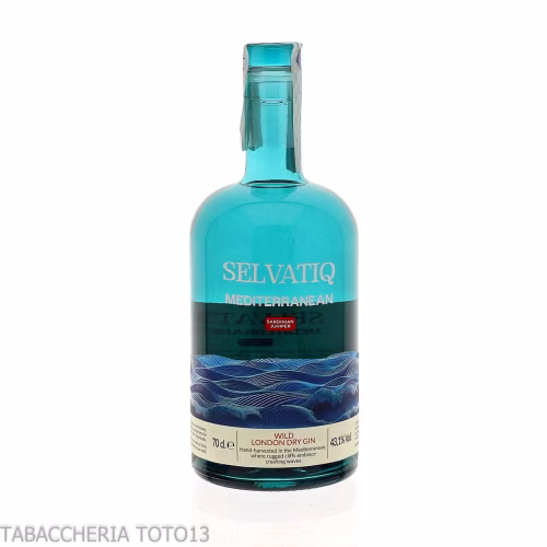 Selvatiq Mediterranean Gin Vol.45,1% Cl.70-Destilliert