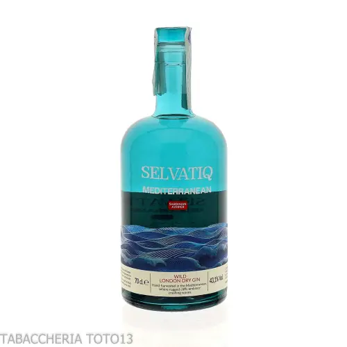 Selvatiq Mediterranean Gin Vol.45,1% Cl.70-Spiritueux