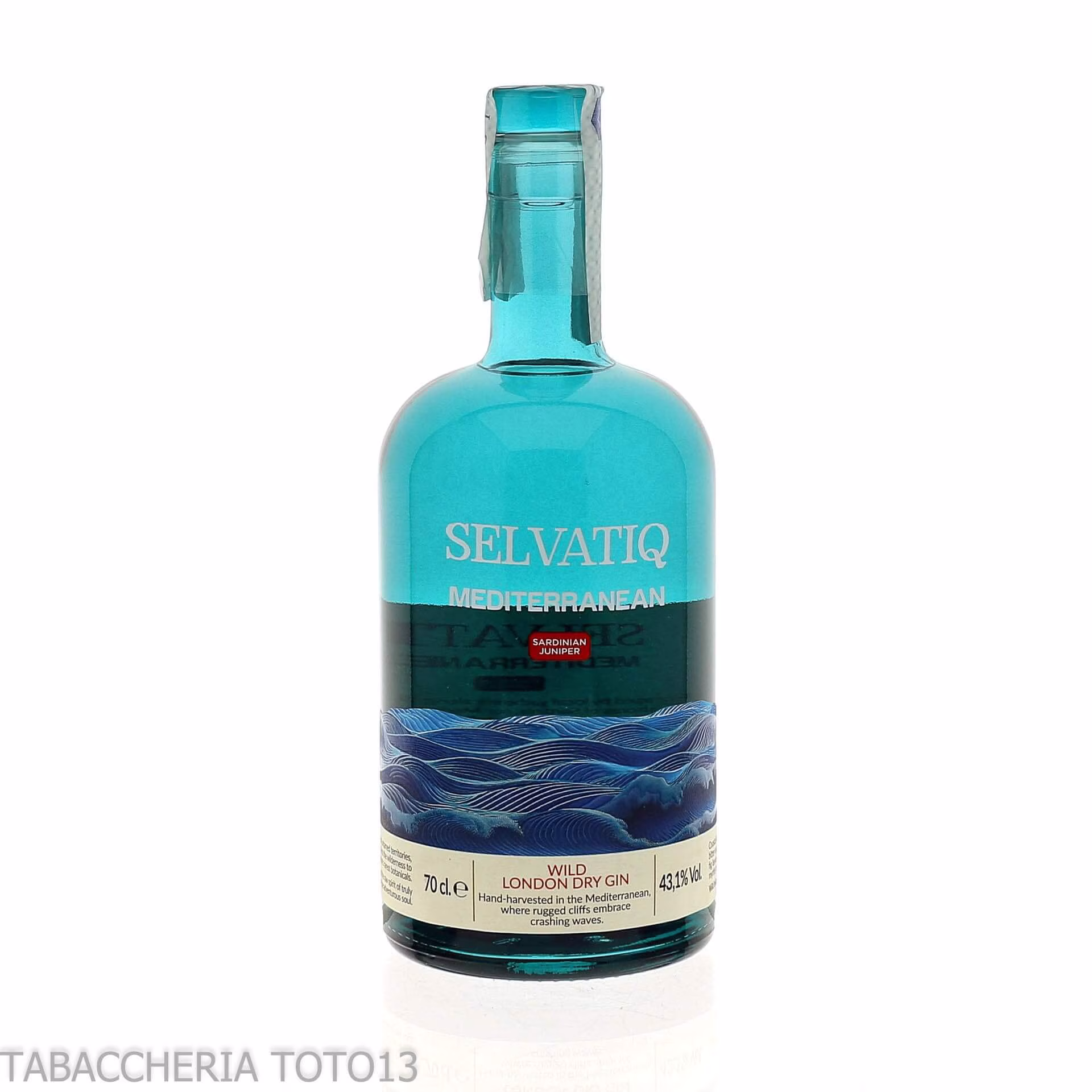 Selvatiq Mediterranean Gin Vol.45,1% Cl.70-Spiritueux