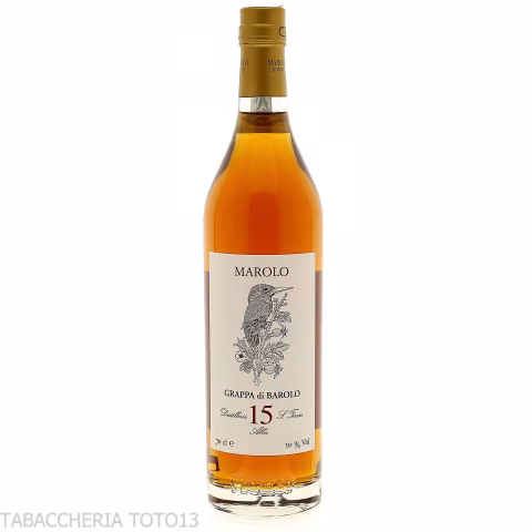 Marolo grappa di Barolo 15 anni Vol.50% Cl.70-Grappe