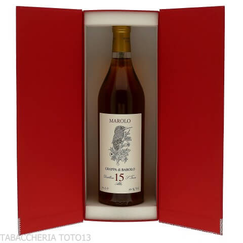 Marolo grappa di Barolo 15 Jahre gereift Vol.50% Cl,70-Grappe