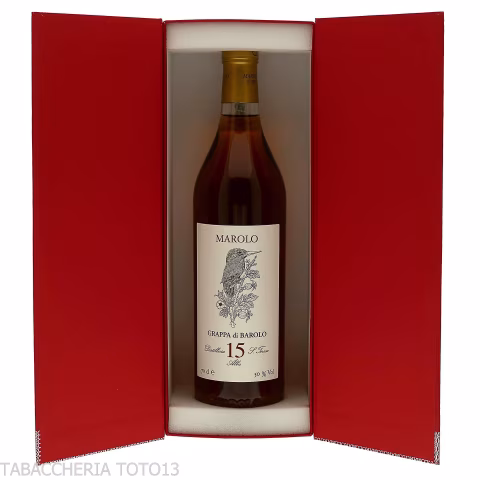Marolo grappa di Barolo Vieillie 15 ans Vol.50% Cl,70-Grappe