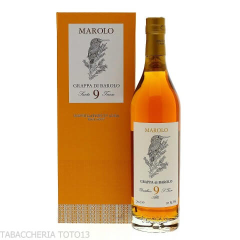 Marolo grappa di Barolo 9 anni Vol.50% Cl.70-Grappe