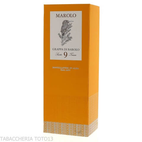 Marolo grappa di Barolo 9 anni Vol.50% Cl.70-Grappe