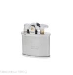 Ronson Nostalgia briquet à essence avec finition chrome satiné - Briquets - Laiton