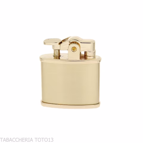 Ronson Nostalgia accendino a benzina finitura ottone satinato - Accendini