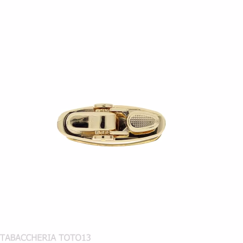 Ronson Nostalgia accendino a benzina finitura ottone satinato - Accendini