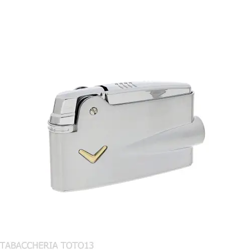 Lighter Ronson premier Varaflame on satin chrome - Lighters - Brass