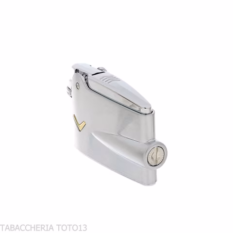 Encendedor Ronson Varaflame sobre cromo satinado - Alumbradores