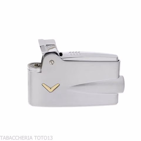 Accendino Ronson premier Varaflame su cromo satinato - Accendini